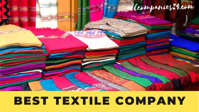 Best Textile Company In India [2023] | All Companies 24