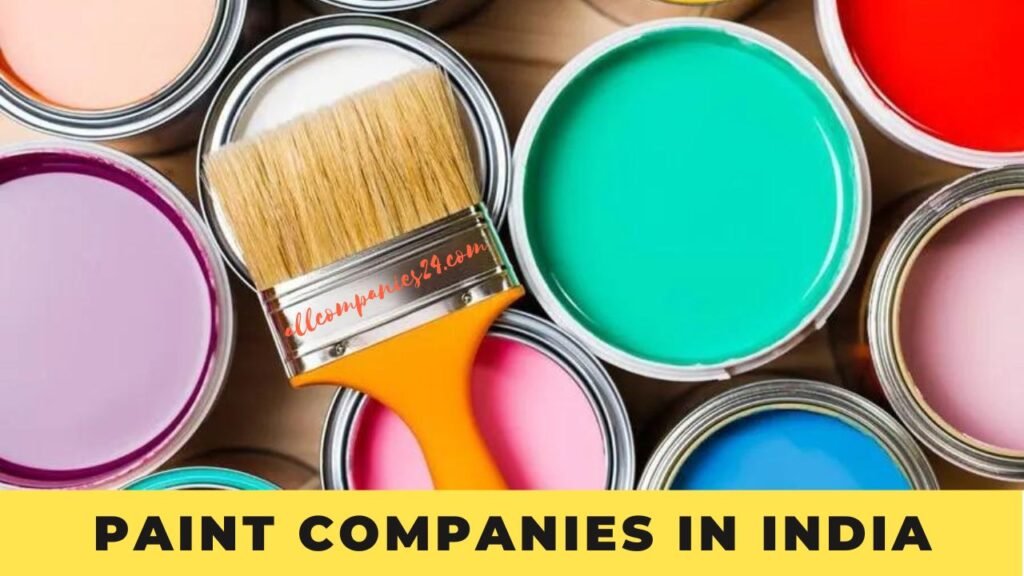 Paint Companies in India
