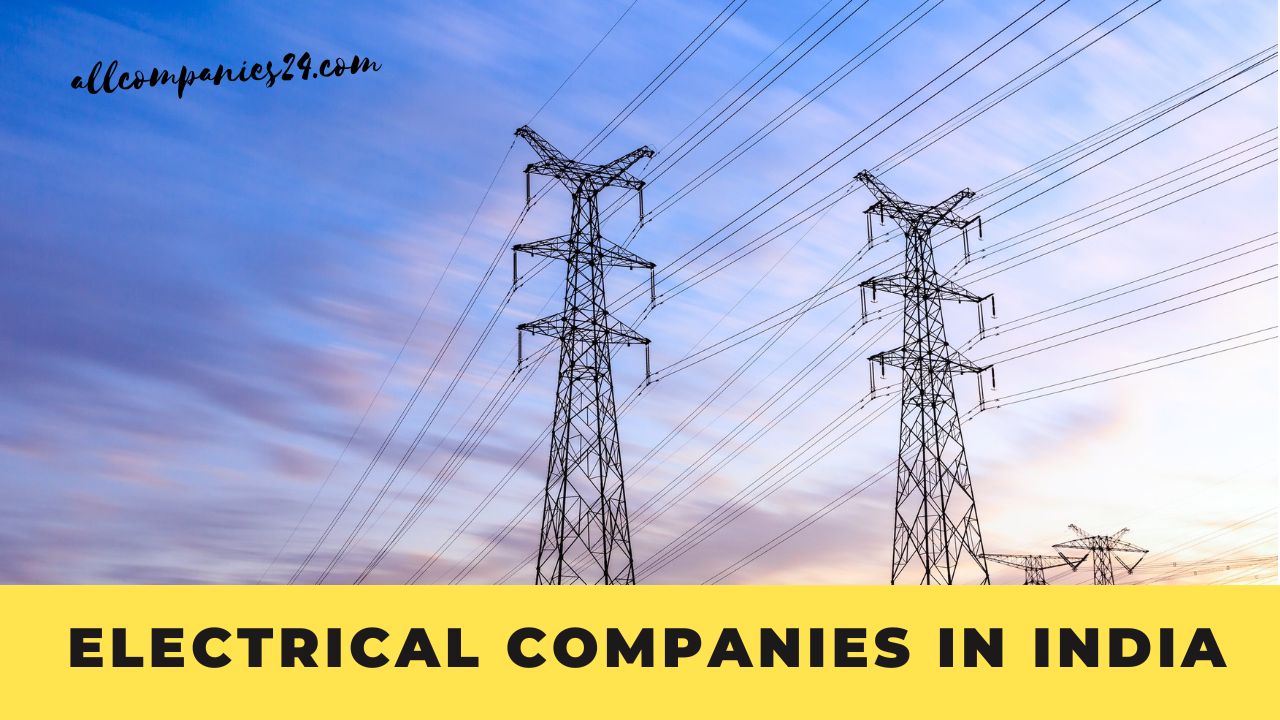 Electrical Companies In India 