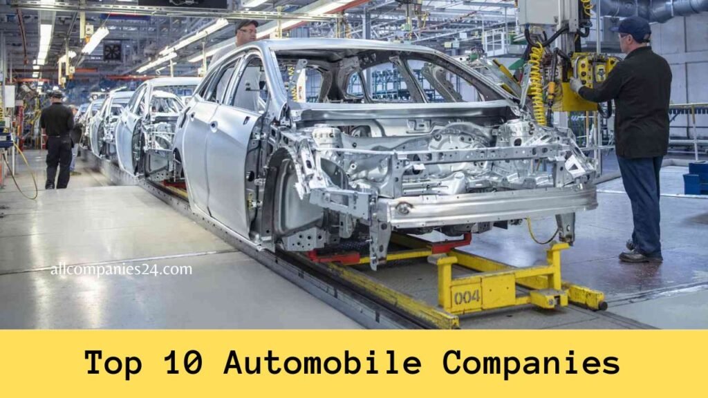 Top 10 Automobile Companies in India