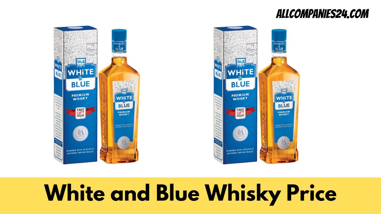 White and Blue Whisky Price in Haryana