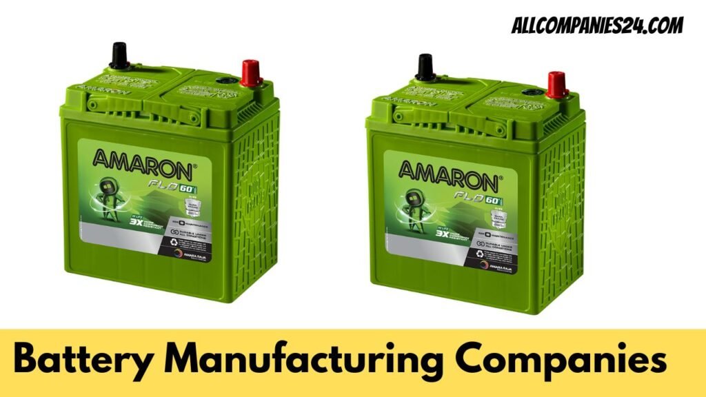Battery Manufacturing Companies in India