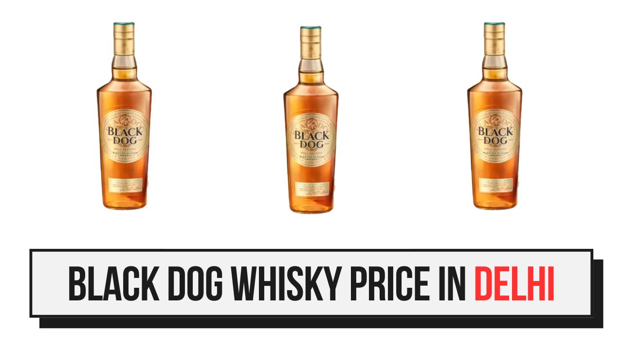 Black Dog Whisky Price in Delhi