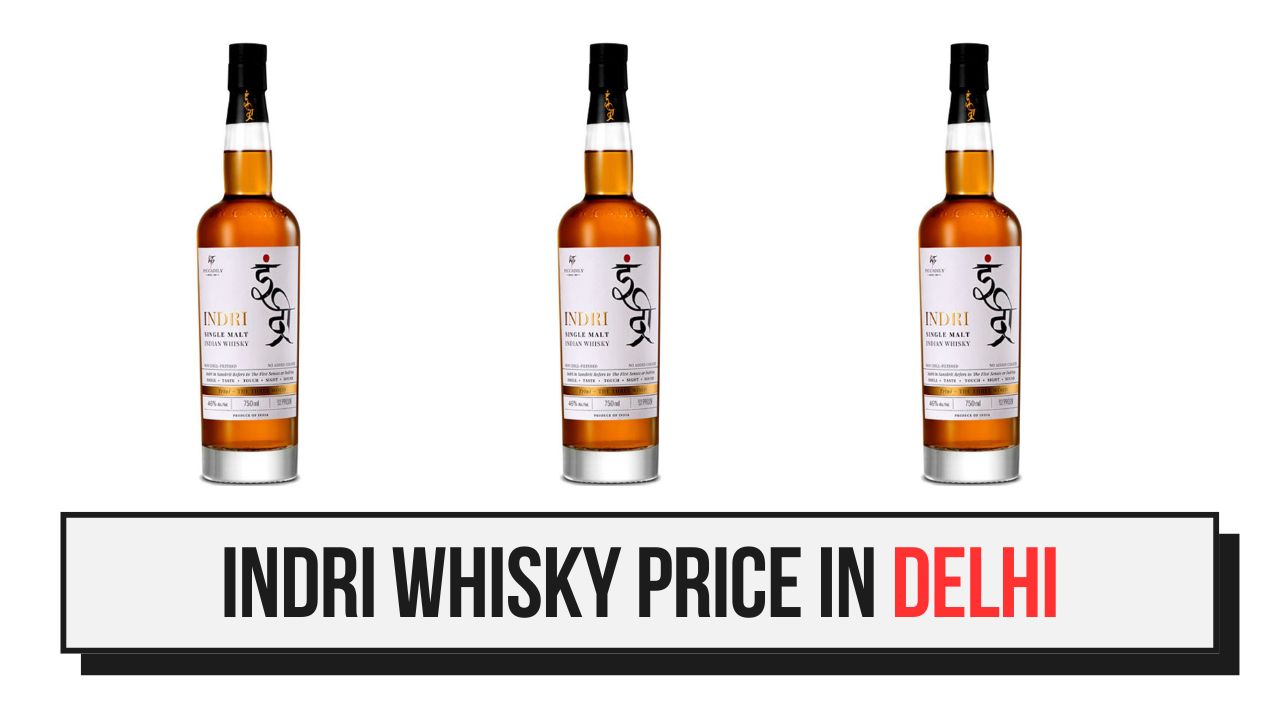 indri whisky price in delhi